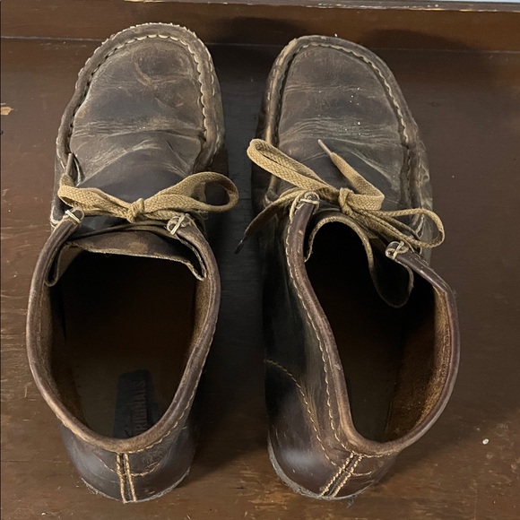 Clark’s Original Men's Brown Leather Shoes - Picture 4 of 5